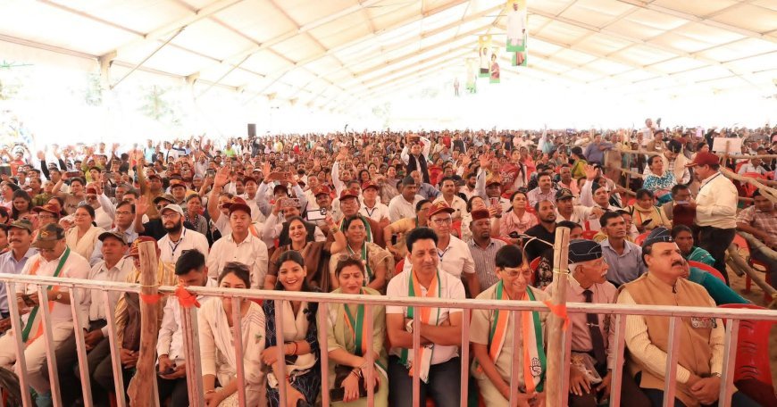 कांग्रेस की रैली का रद्द होना 2027 का रुझान, कांग्रेस की मंशा मे ही खोट: चौहान