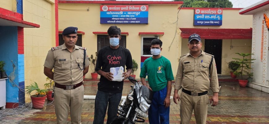 एसएसपी अजय गणपति महोदय के कुशल निर्देशन का असर — मोबाइल झपटमारी के 02 शातिर चोर मय मोबाइल के गिरफ्तार*
