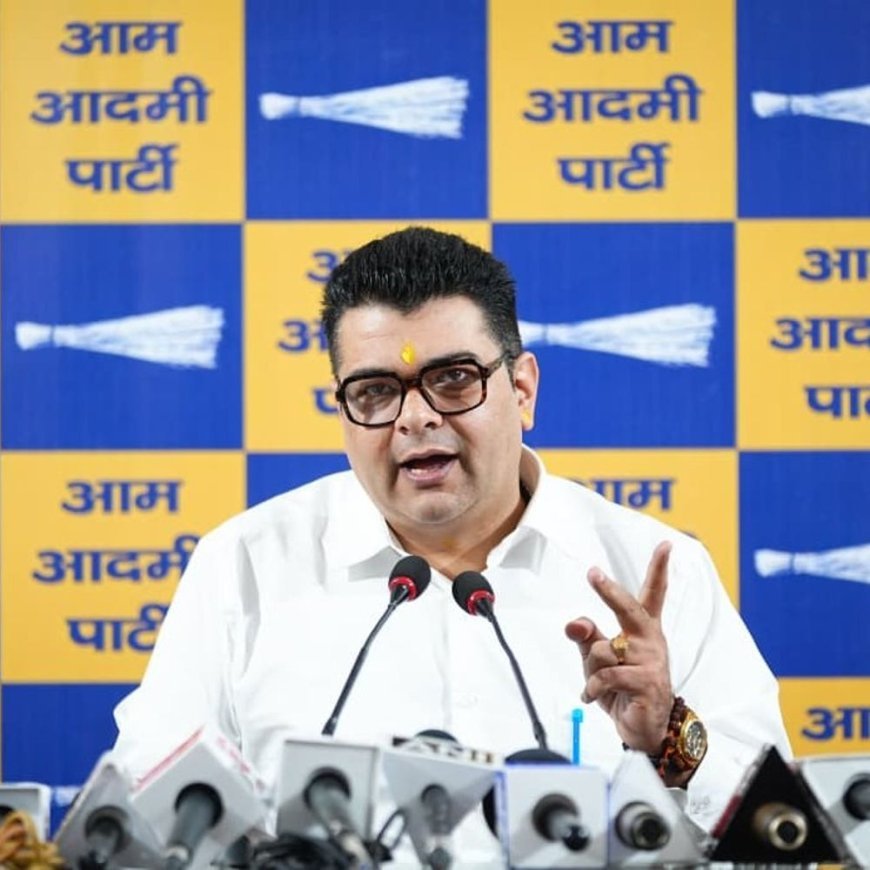होटल अग्निकांड पर AAP ने सरकार को घेरा:सीएम और मेयर से इस्तीफे की मांग, अंकुश नारंग बोले- भ्रष्टाचार की कीमत चुका रहे दिल्लीवासी