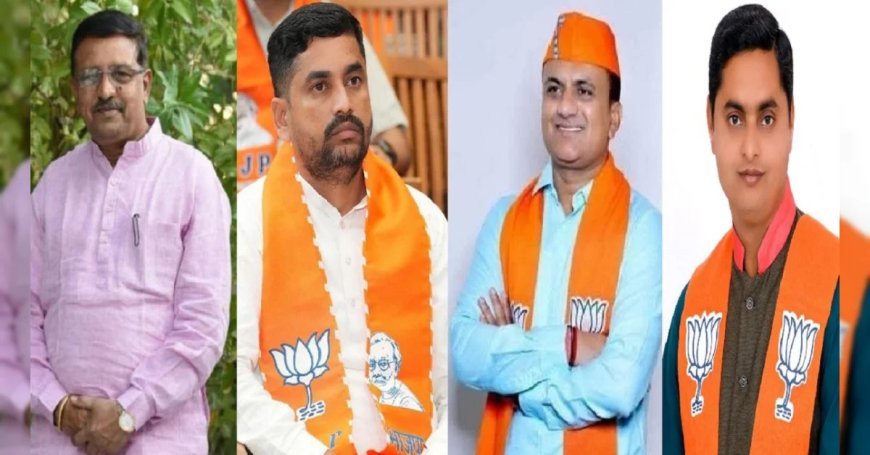 राज्यसभा चुनाव में भाजपा ने गुजरात से 4 नए चेहरों को उतारकर चौंकाया