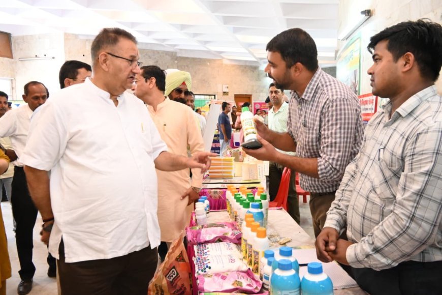 *काशीपुर में खेत बचाओ अभियान कार्यक्रम में कृषि मंत्री गणेश जोशी ने किसानों से वैज्ञानिक एवं प्राकृतिक खेती अपनाने का किया आह्वान