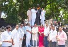 भाजपा ने मनाई डॉ. श्यामा प्रसाद मुखर्जी की जयंती, प्रतिमा पर माल्यार्पण कर किया पौधरोपण