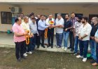 रुद्रपुर से स्थानांतरण पर राज्य कर उपायुक्त विनय ओझा को व्यापारियों ने दी भावभीनी विदाई