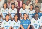 लेक्रोज खिलाड़ियों से मिले केंद्रीय जनजाति मंत्री:उदयपुर दौरे पर आए दुर्गादास; इराक में चोट लगने पर भी जीता था स्वर्ण पदक