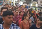 121-फीट लंबे रस्से से भक्तों ने खींचा जगन्नाथ का रथ:'हरे रामा, हरे कृष्णा' की गूंज रही, शहरवासियों ने बरसाए फूल