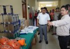 जिलाधिकारी ने आपदा प्रबंधन  खोज एवं बचाव उपकरणों का किया आवंटन ।
