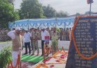 विधायक शिव अरोरा ने कारगिल विजय दिवस पर  पुलिस लाइन स्थित विजय स्मारक पर वीर शहीदों को भावभीनी श्रद्धांजलि अर्पित कर अदम्य साहस, शौर्य को किया नमन*