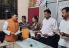 नगर पंचायत लालपुर में आयोजित कार्यक्रम में सरकार द्वारा नामित तीनों सभासदों ने ली शपथ