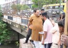 कल्याणी नदी की सफाई का महापौर विकास शर्मा ने किया निरीक्षण