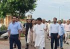 नूंह प्रशासन ब्रजमंडल जलाभिषेक यात्रा को लेकर अलर्ट:डीसी- एसपी ने नल्हड़ेश्वर मंदिर में तैयारियों का जायजा लिया, 3 अगस्त को होगा जलाभिषेक