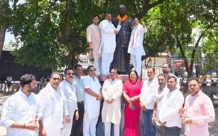 भाजपा ने मनाई डॉ. श्यामा प्रसाद मुखर्जी की जयंती, प्रतिमा पर माल्यार्पण कर किया पौधरोपण