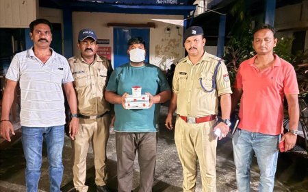 किच्छा कोतवाली पुलिस और SOTF कुमाऊँ ने अवैध स्मैक के साथ एक अपराधी को गिरफ्तार किया