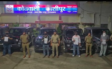 एसएसपी अजय गणपति के निर्देशन में यातायात नियमों का उल्लंघन करने पर काशीपुर पुलिस का बड़ा एक्शन