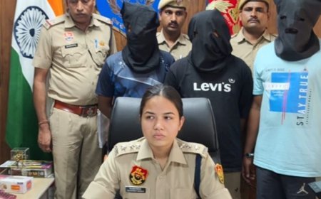 फतेहाबाद पुलिस ने पकड़ा 5 हजार का इनामी बदमाश:शराब के ठेकों पर हुई लूट का खुलासा, पंजाब के दो आरोपी भी अरेस्ट