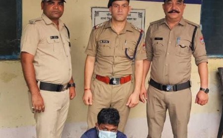 अवैध कच्ची शराब की बरामदगी पर एक व्यक्ति गिरफ्तार*
