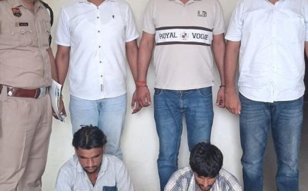 पानीपत में फैक्ट्री से प्रिंटिंग स्क्रीन चोरी, 2 गिरफ्तार:वारदात में प्रयुक्त बाइक बरामद, 2 दिन के रिमांड पर भेजे, करनाल के रहने वाले