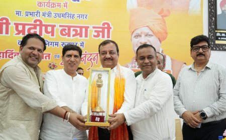 पंजाबी महासभा ने किया प्रभारी मंत्री प्रदीप बत्रा का नागरिक अभिनंदऩ • समाज की वर्षों पुरानी मांग पूरी होने पर जताया आभार