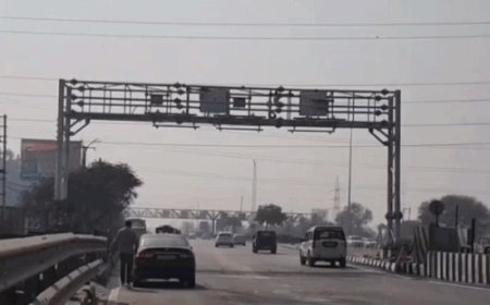 करनाल के बसताड़ा टोल पर नई दरें लागू:वाहन ड्राइवरों को देना होगा ज्यादा टैक्स; ₹5 से 30 की बढ़ोतरी