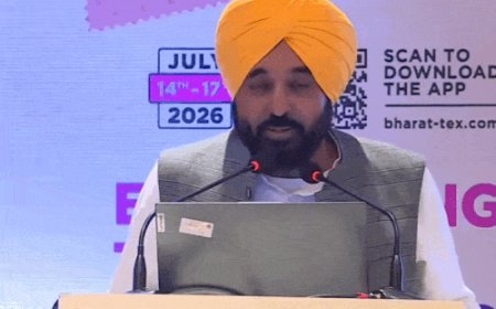 CM मान बोले-पंजाब में निवेश का यह सही समय:मोहाली को बनाएंगे सिलिकॉन वैली; इसी महीने आएगी एक और स्टील कंपनी
