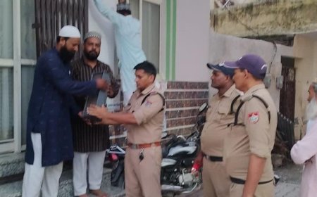 धार्मिक स्थानों पर निर्धारित डेसीबल से अधिक ध्वनि तीव्रता पर किच्छा पुलिस की कार्रवाई