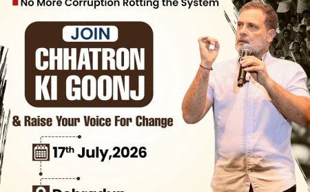 'छात्रों की गूंज' केवल एक कार्यक्रम नहीं, बल्कि देश के युवाओं के सपनों और शिक्षा के अधिकार की आवाज़ है: कांग्रेस
