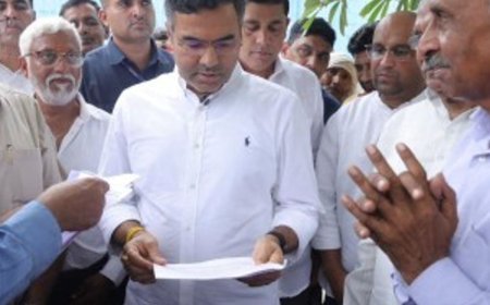 दिल्ली- हरियाणा सीमा पर बनेगा नया आरसीसी ड्रेन:जलभराव से मिलेगा छुटकारा, पीडब्ल्यूडी मंत्री प्रवेश वर्मा ने किया निरीक्षण; अधिकारियों को दिए निर्देश