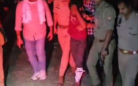 गोंडा में पुलिस से मुठभेड़ में तीन चोर गिरफ्तार:दो बदमाशों के पैर में गोली लगी, CCTV में कैद हुए थे आरोपी