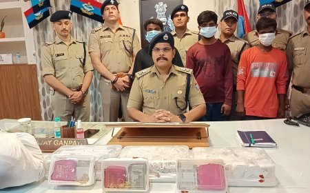 34 लाख रुपये के आभूषणों की चोरी का हुआ शत-प्रतिशत अनावरण, 03 शातिर चोर गिरफ्तार