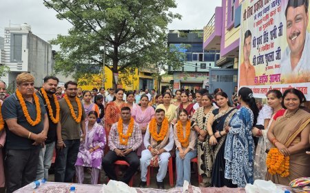 प्रदेश सरकार ने समर्पित कार्यकर्ताओं को दिया सम्मान, लालपुर के विकास को मिलेगी नई गति : शुक्ला
