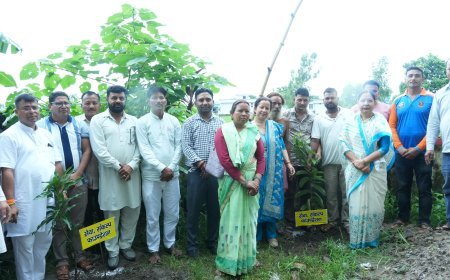 हरेला पर सेवा संकल्प फाउंडेशन का हरित संकल्प: गीता धामी के निर्देशन में वृक्षारोपण एवं पौध वितरण कार्यक्रम आयोजित*