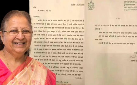 रेलवे पर भड़कीं पूर्व लोकसभा अध्यक्ष सुमित्रा महाजन, पत्र लिखा और कहा- इंदौर को अनाथ समझ लिया क्‍या?