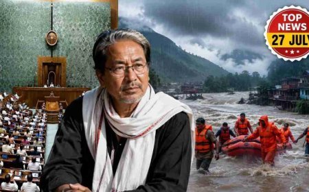 Top News 27 July: संसद में पेपर लीक संशोधन बिल, सोनम वांगचुक होंगे डिस्चार्ज, कई राज्यों में भारी बारिश का अलर्ट