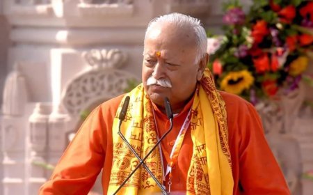 RSS प्रमुख मोहन भागवत का गुजरात दौरा, 2 दिन के प्रवास में संगठनात्मक कार्यक्रमों में होंगे शामिल