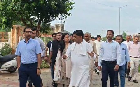 नूंह प्रशासन ब्रजमंडल जलाभिषेक यात्रा को लेकर अलर्ट:डीसी- एसपी ने नल्हड़ेश्वर मंदिर में तैयारियों का जायजा लिया, 3 अगस्त को होगा जलाभिषेक