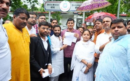 AAP ने सत्यम पंडित के खिलाफ दी शिकायत:प्रदेश अध्यक्ष बोले-अब पुलिस के पास बहाने की गुंजाइश नहीं, कार्रवाई नहीं हुई तो जाएंगे कोर्ट