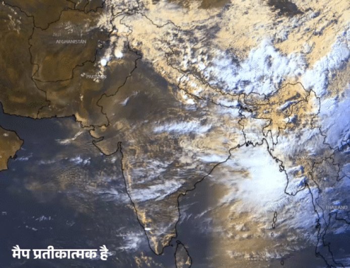 देश के 70% हिस्से से मानसूनी बादल गायब:राजस्थान समेत 7 राज्यों में अगले 5 दिन बारिश नहीं; पहलगाम के नाला ओवेरा इलाके में बादल फटा