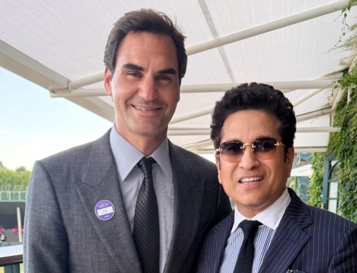 Wimbledon में सितारों का जमावड़ा: Sachin Tendulkar और Roger Federer की दोस्ती ने जीता सबका दिल