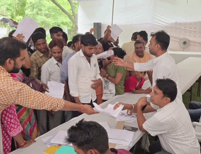हरियाली-अमावस्या मेले में दुकानों की बोली में 4.64 लाख मिले:उदयपुर नगर निगम ने दूसरे दिन खुली बोली लगवाई; 150 स्टॉल दुकानदारों को दी