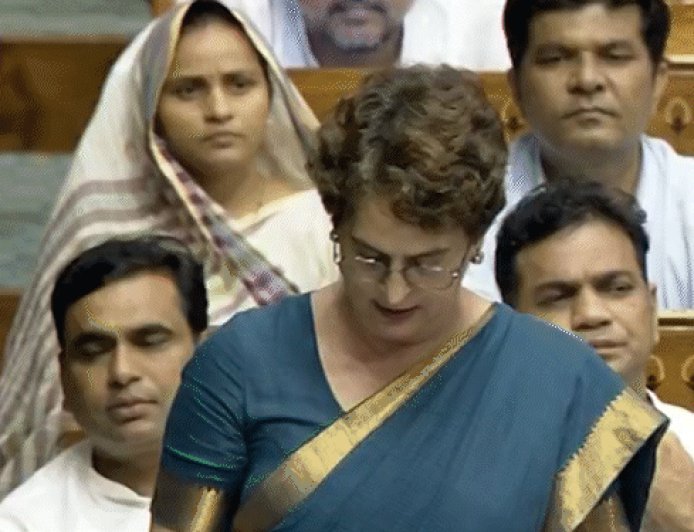 राहुल बोले-रेपिस्ट की पैरवी करने वाले को शिक्षा मंत्री बनाया:संसद में प्रियंका ने यही बात कही; रिजिजू बोले- चरित्र हनन की कोशिश, प्रियंका ने कहा- सबूत दूंगी