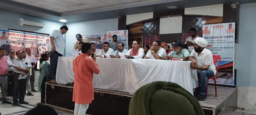 सितारगंज में सेवा, सुशासन एवं समर्पण के तहत सेवा सप्ताह शिविर आयोजित, 28 विभागों ने जनकल्याणकारी योजनाओं की दी जानकारी*