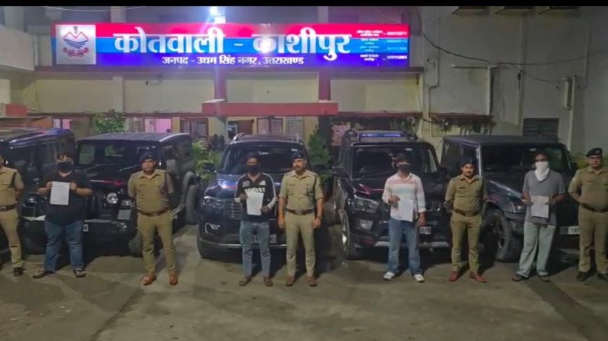 एसएसपी अजय गणपति के निर्देशन में यातायात नियमों का उल्लंघन करने पर काशीपुर पुलिस का बड़ा एक्शन