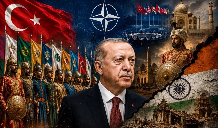Vishwakhabram: Turkey में मुगलों के सम्मान पर भारत में मचा बवाल, NATO Summit में आखिर क्यों दिखाए गए 16 Turkic Empires?