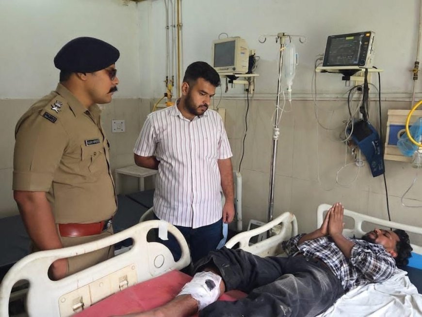 एसएसपी अजय गणपति का अपराधियों पर करारा प्रहार —पुलिस मुठभेड़ में कुख्यात शार्प शूटर जितेन्द्र चौधरी उर्फ विरत चौधरी घायल तथा 02 शातिर अपराधी गिरफ्तार*