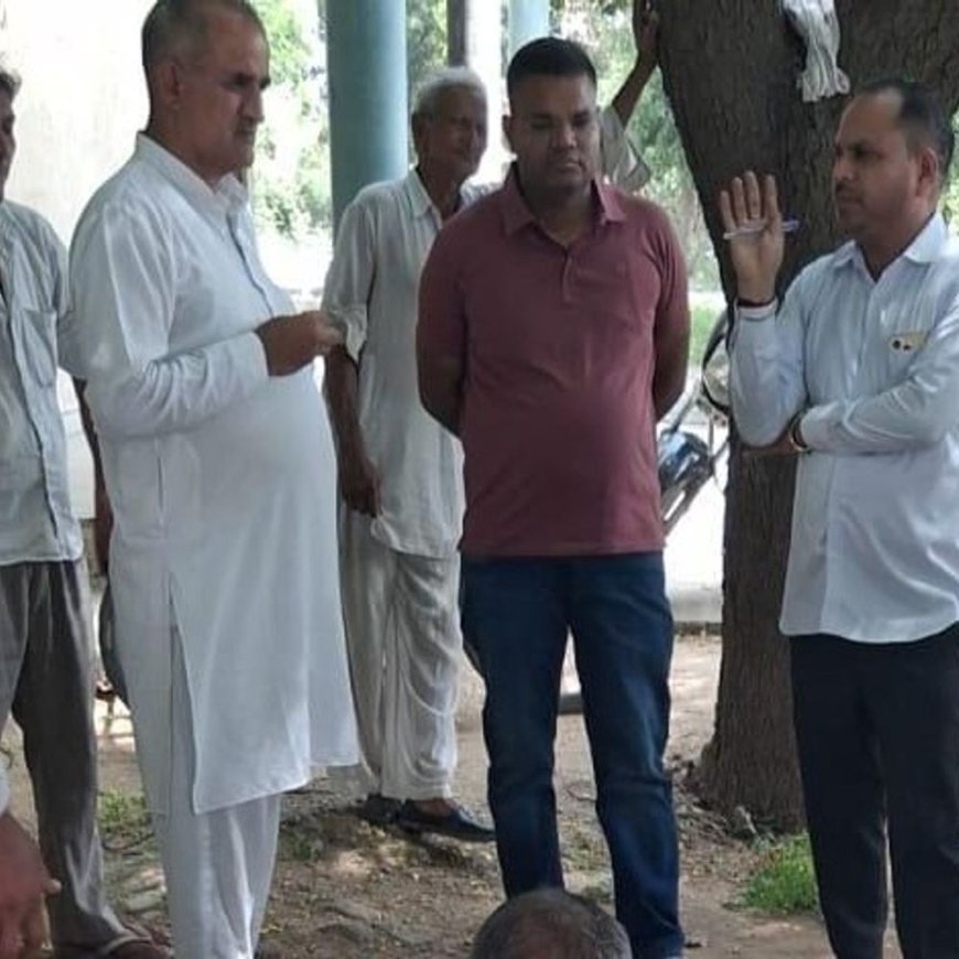 बालसमंद में ग्रामीणों ने खोला जलघर का ताला:3 दिन में टैंक भरने, समान पानी बंटवारे का मिला आश्वासन; ग्रामीणों ने दी चेतावनी
