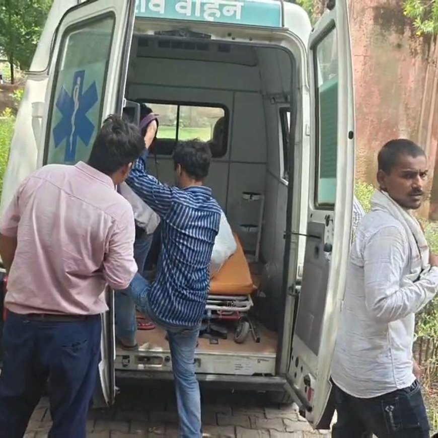 अज्ञात वाहन की टक्कर से बाइक सवार की:भिवाड़ी से मथुरा घर लौटते समय हुआ हादसा