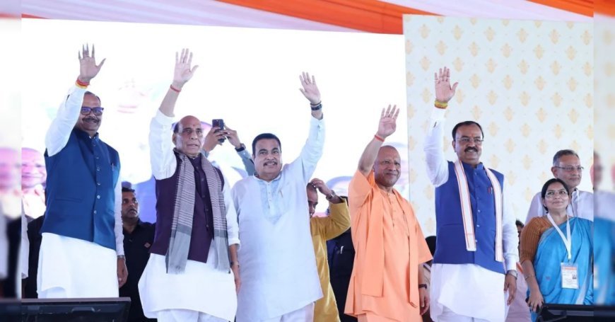 योगी सरकार का बड़ा इंफ्रास्ट्रक्चर गिफ्ट, लखनऊ-कानपुर एक्सप्रेसवे शुरू, 45 मिनट में होगा सफर