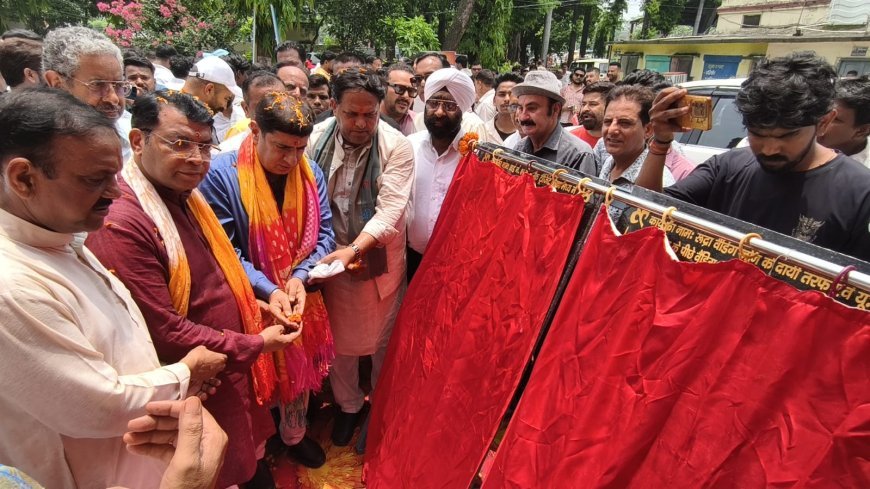 रुद्रपुर को फिर मिली करोड़ों के विकास कार्यों की सौगात