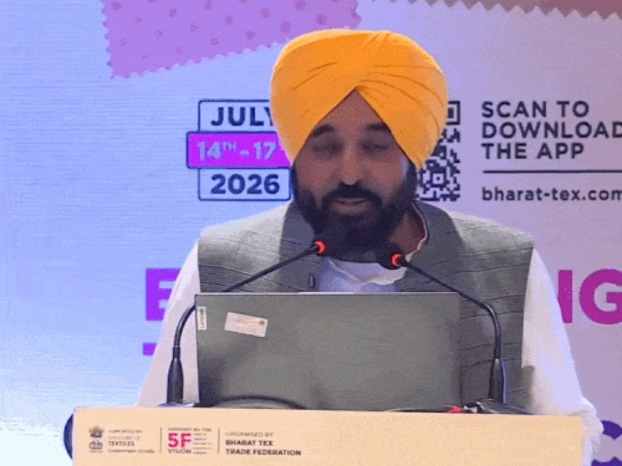 CM मान बोले-पंजाब में निवेश का यह सही समय:मोहाली को बनाएंगे सिलिकॉन वैली; इसी महीने आएगी एक और स्टील कंपनी