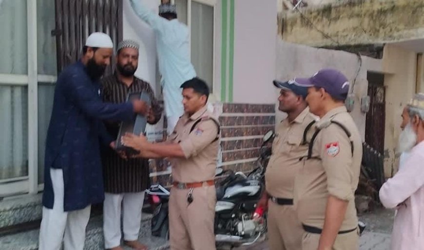 धार्मिक स्थानों पर निर्धारित डेसीबल से अधिक ध्वनि तीव्रता पर किच्छा पुलिस की कार्रवाई