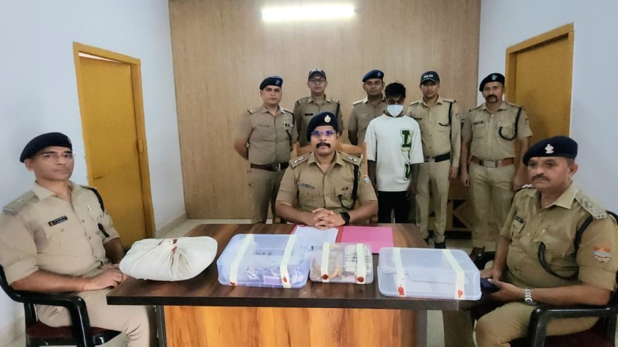 एसएसपी अजय गणपति का अपराधियों के विरुद्ध सख्त रुख — लाखों की चोरी की घटना का सफल अनावरण, शातिर चोर गिरफ्तार!